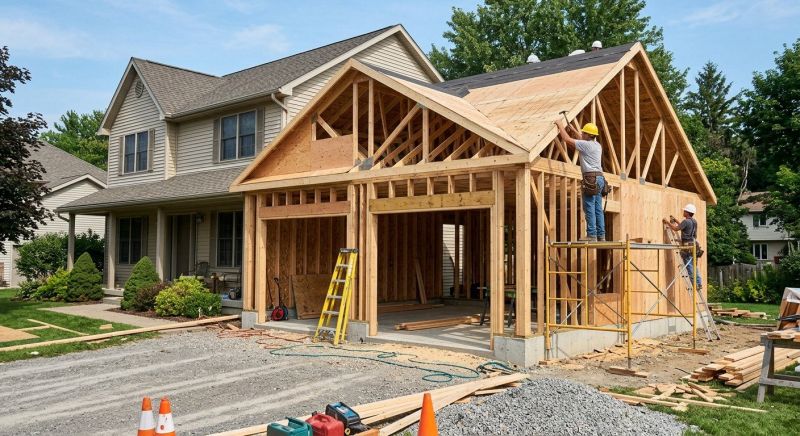 Attached Garage Construction in Charleston, SC