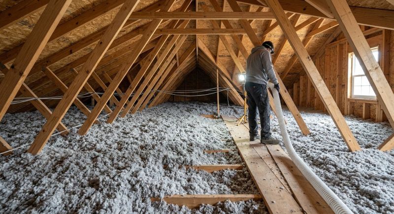 Attic Insulation Installation in Georgetown, TX