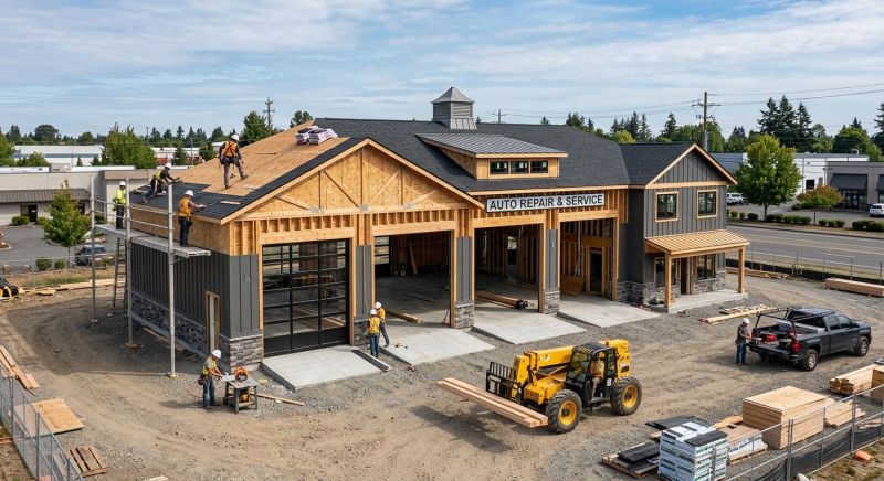 Industrial Garage Construction in North Charleston, SC