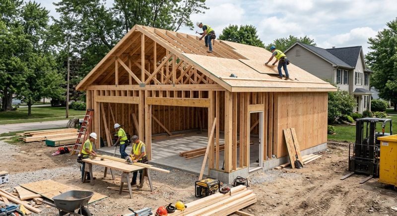 Detached Garage Construction in Charleston, SC