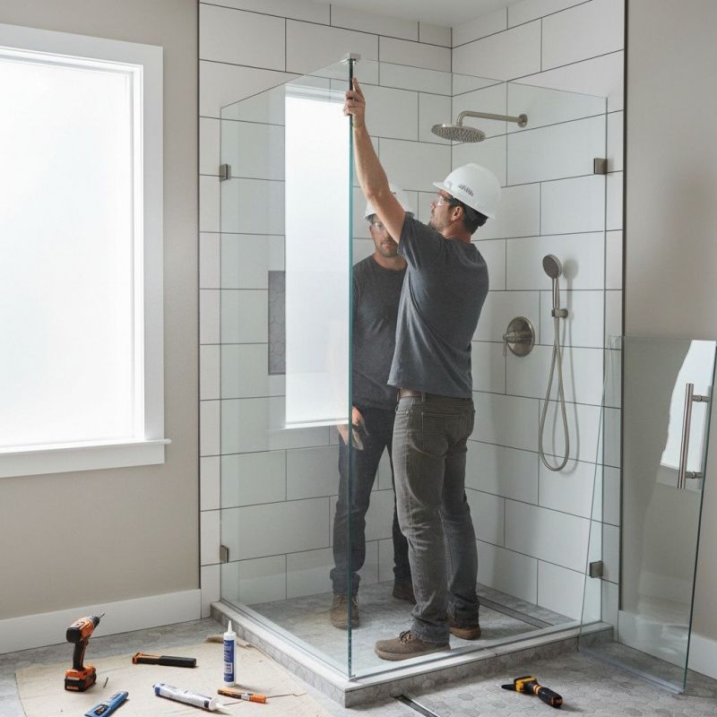 Glass Shower Door Replacement in Littleton, CO