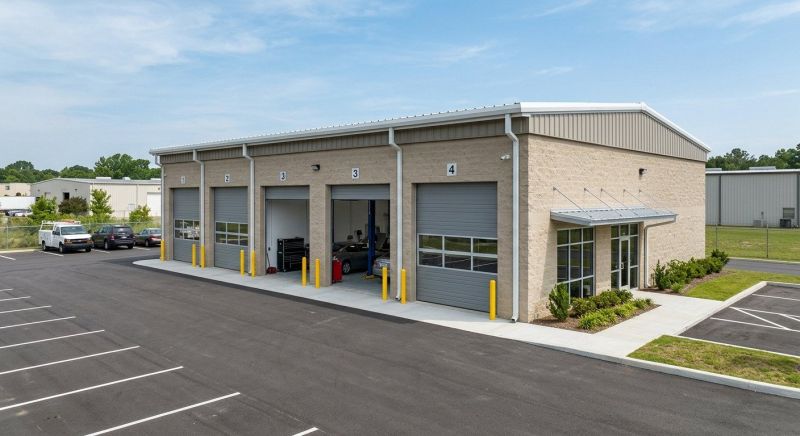 Industrial Garage Construction in Conroe, TX