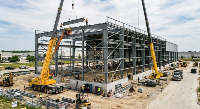 Industrial Garage Construction in North Charleston, SC