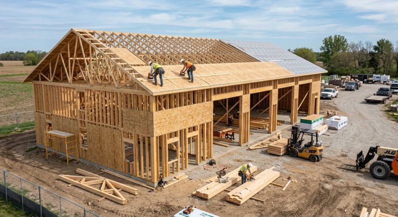 Industrial Garage Construction in North Charleston, SC