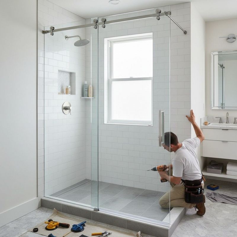 Shower Door Installation in Littleton, CO