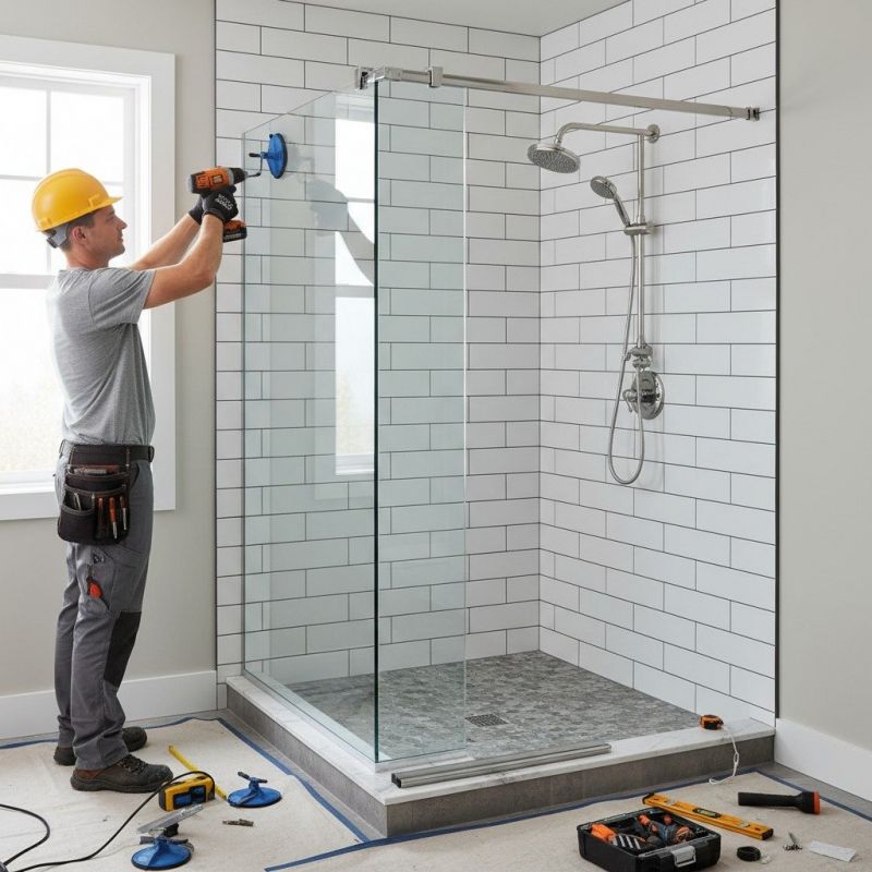 Shower Door Replacement in Conroe, TX