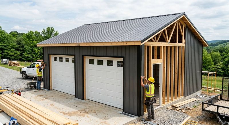 Storage Garage Construction in Summerville, SC