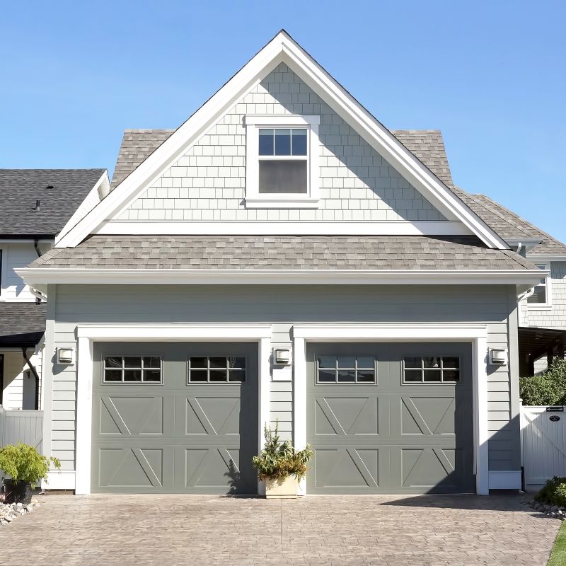 Two Story Garage Construction in Cypress, TX