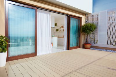 Wood Sliding Door Installation in Chapel Hill, NC